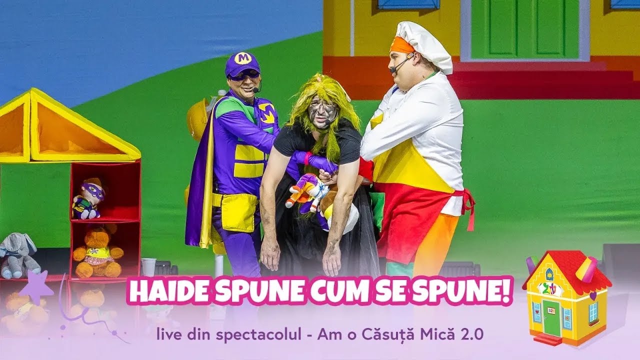 Gașca Zurli - Haide, spune cum se spune | Cântece pentru copii LIVE din Spectacolele Zurli