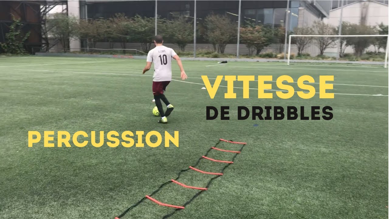 Vitesse de Dribbles et Percussion - Entraînement Football Complet