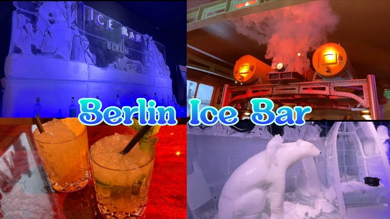 Exploring Berlin Ice Bar | Coolest Drink Experience in the Heart of Berlin!