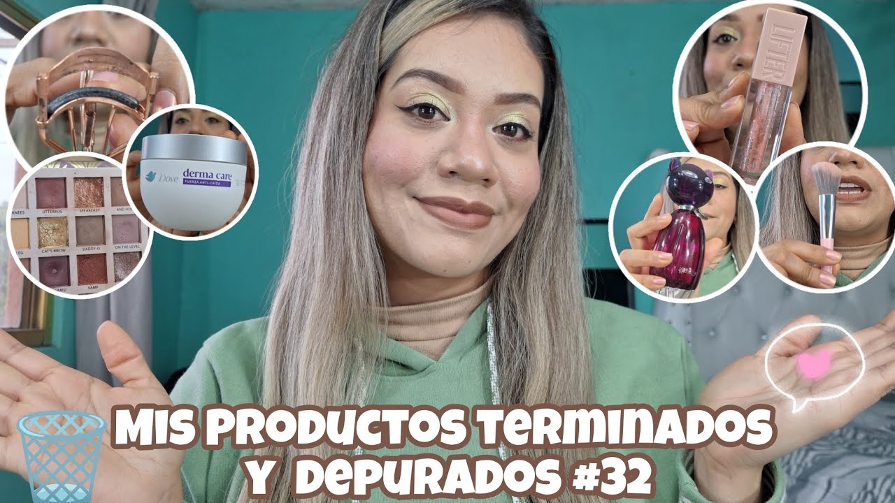 Mis Productos Terminados y Depurados #32 🗑| Dove, Beauty Creations, Maybelline, Rude, Katy Perry 