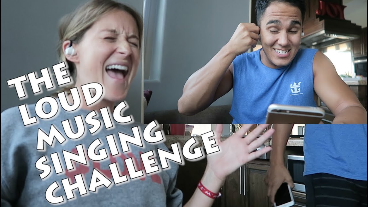 THE LOUD MUSIC SINGING CHALLENGE