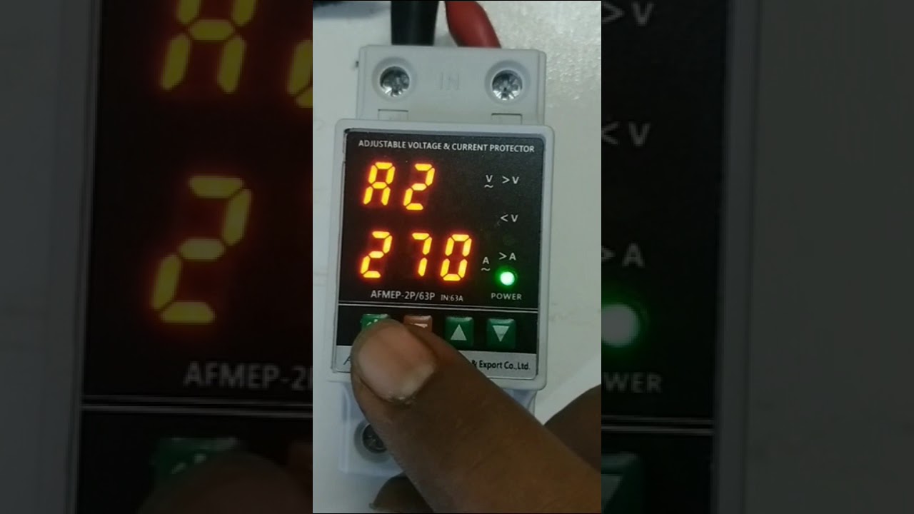 تعلم برمجة وتشغيل القاطع الكتروني الذكيLearn programming and operation Smart Circuit Breaker