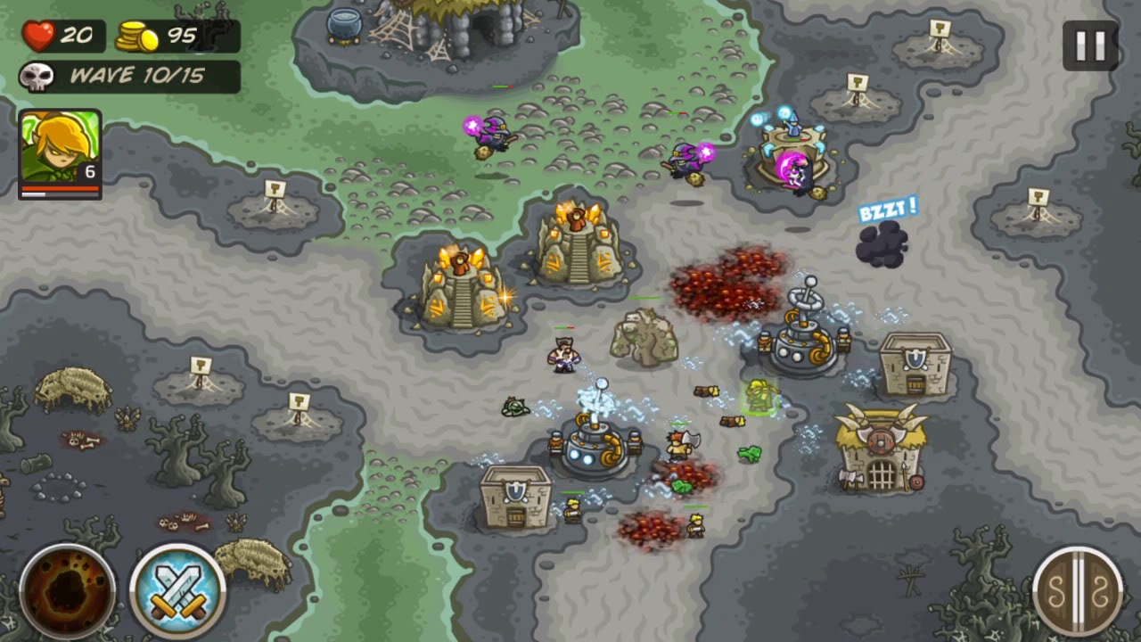 Kingdom rush casual campaign level nightfang swale
