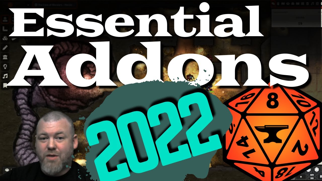 Essential Add-On Modules for Foundry Virtual Tabletop for Beginners in 2022 (Foundry VTT v9)
