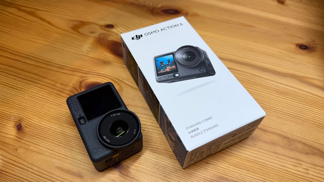 DJI Osmo Action 6 Unboxing + Screen Protector Installation | First Look #osmoaction #dji #unboxing