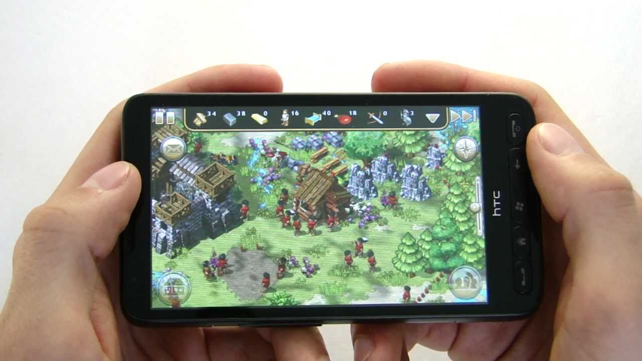 The Settlers HD on HTC HD2 (Android)