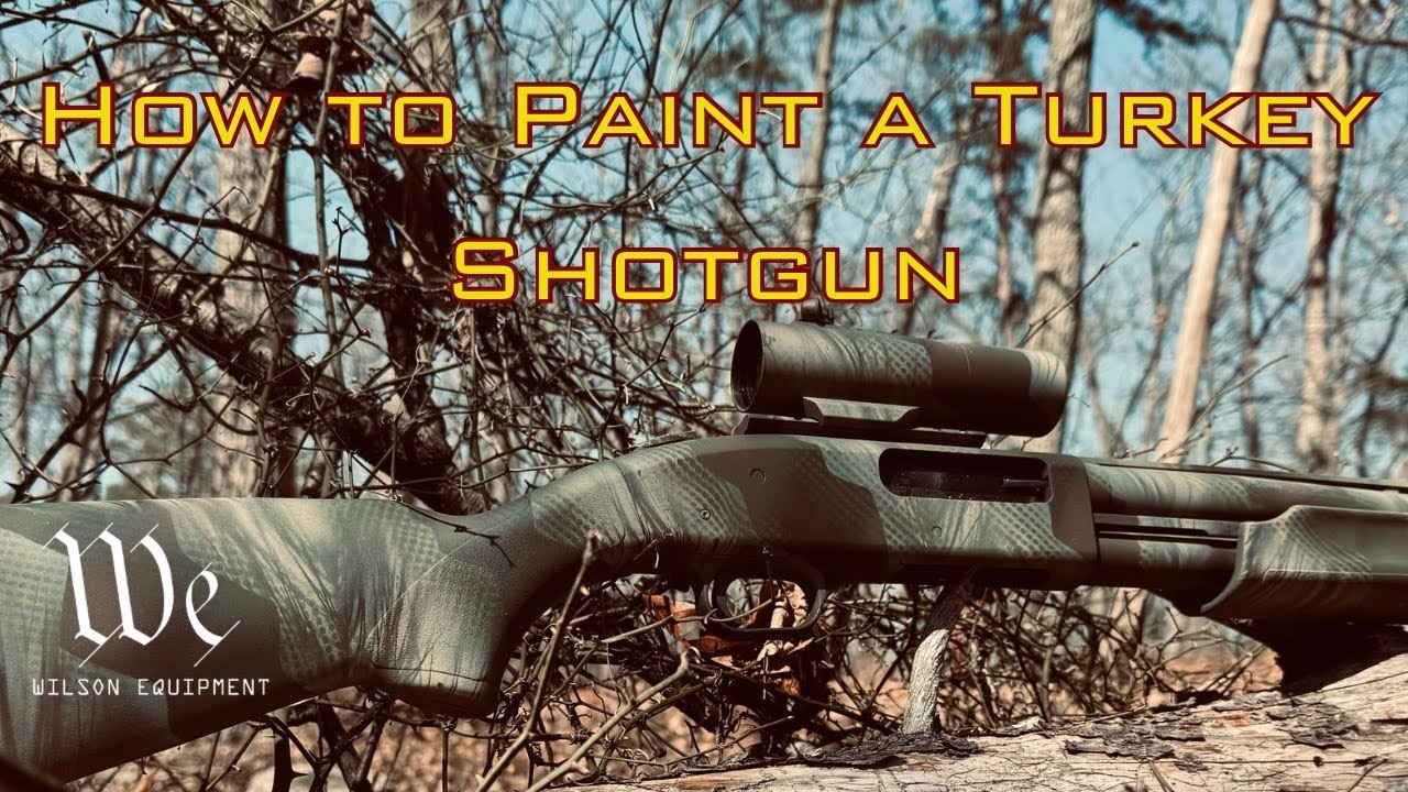 How to Paint a Turkey Shotgun