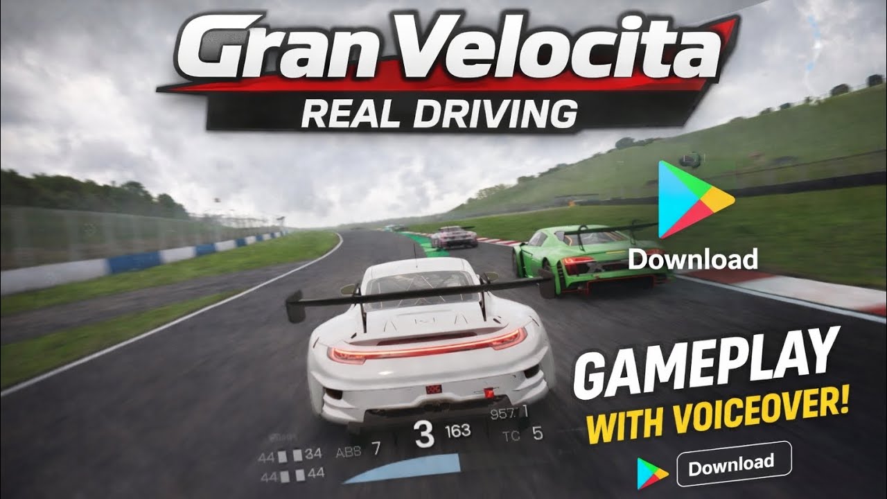 Gran Velocita Real Driving | Smooth Mobile Gameplay | Voiceover|