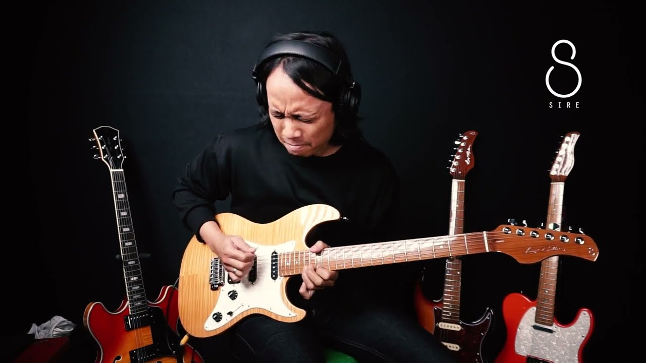 SIRE Electric Guitars Larry Carlton Signature Series S7 FM Play Along Demo