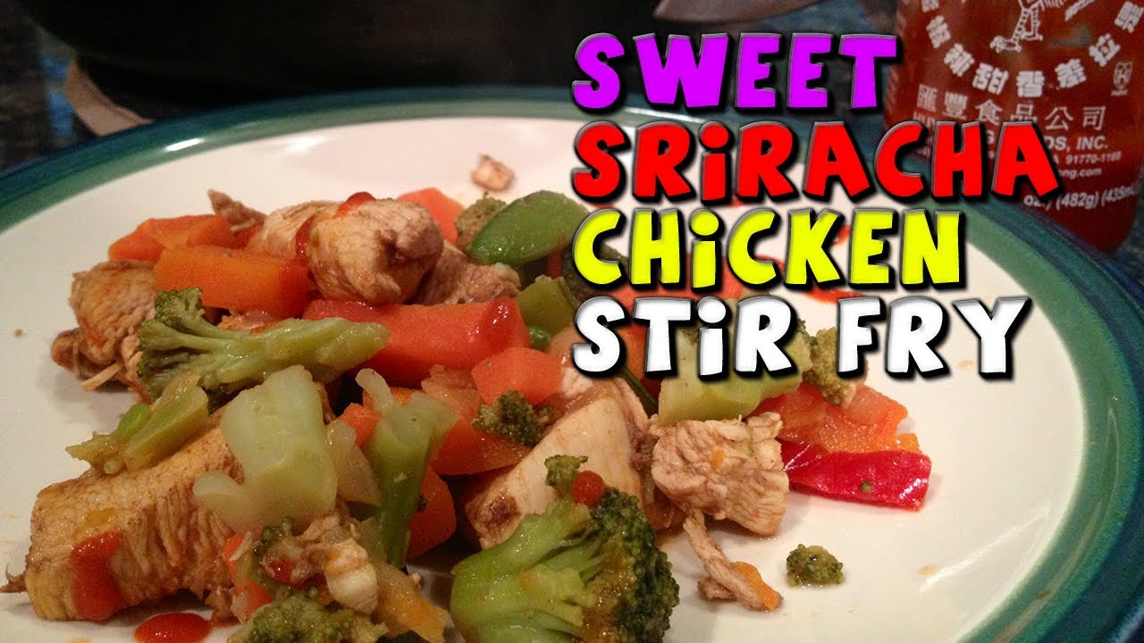 Low Carb Chicken Stir Fry | Sweet Sriracha Meal Prep