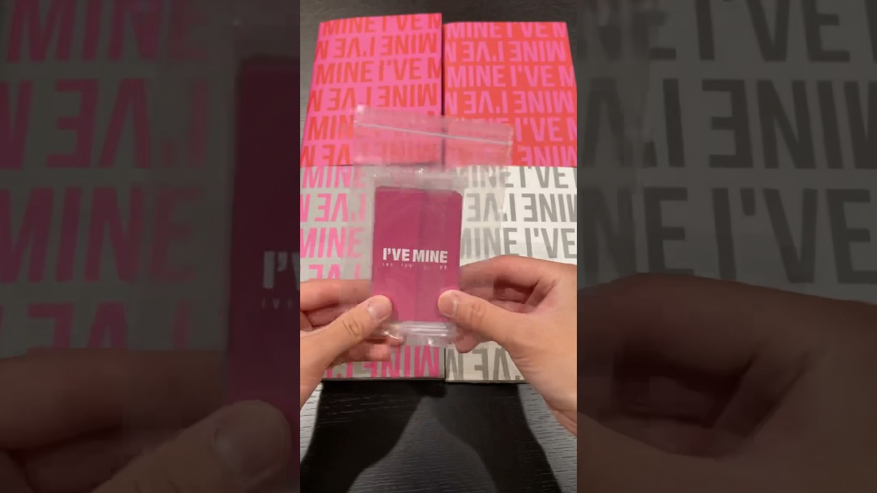 IVE - I&rsquo;ve Mine Album Unboxing - ALL Versions (Ktown4u) 💝 #album #kpop #albumunboxing #ive #shorts