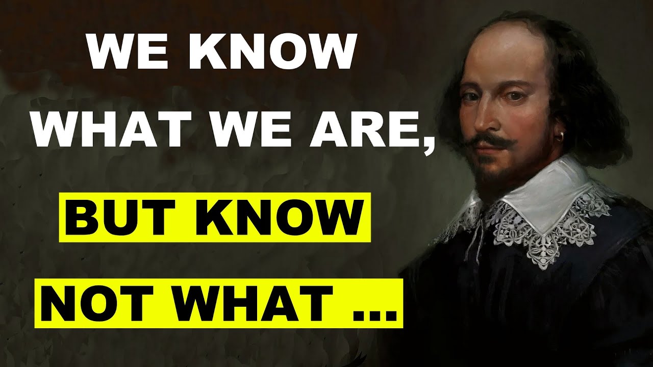 William Shakespeare. The best quotes and sayings. Aphorisms