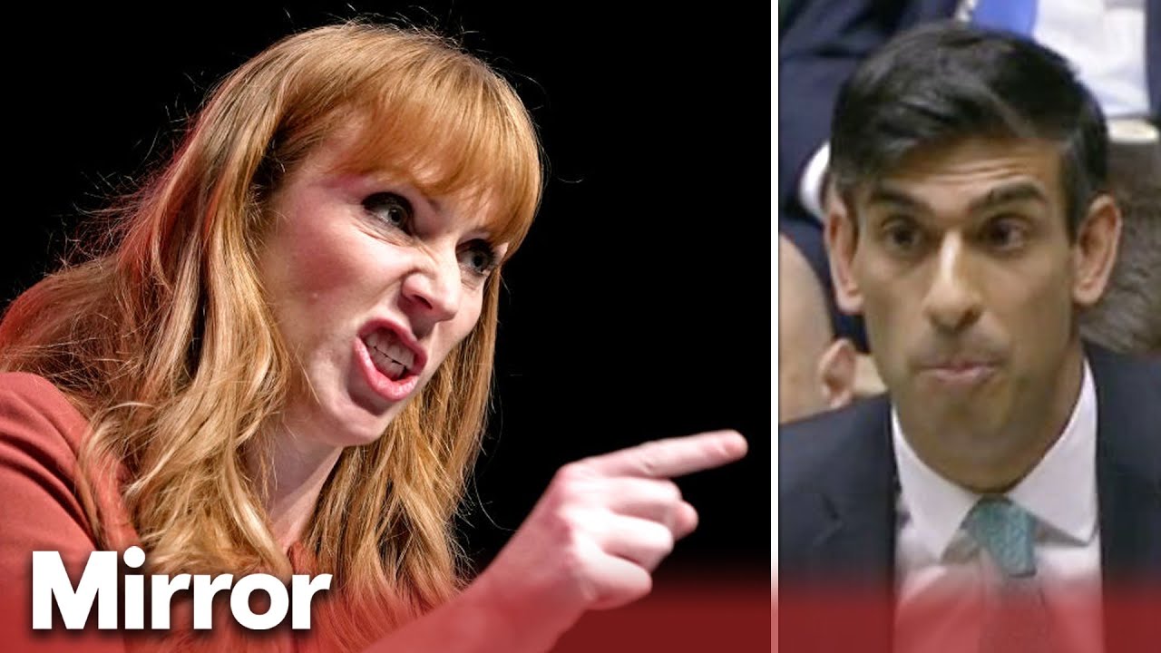 Angela Rayner calls Rishi Sunak a 'pint-sized loser'