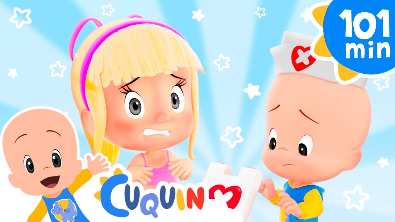Doctor Cuqu&iacute;n 🩺 y m&aacute;s canciones infantiles para beb&eacute;s con Cleo y Cuqu&iacute;n