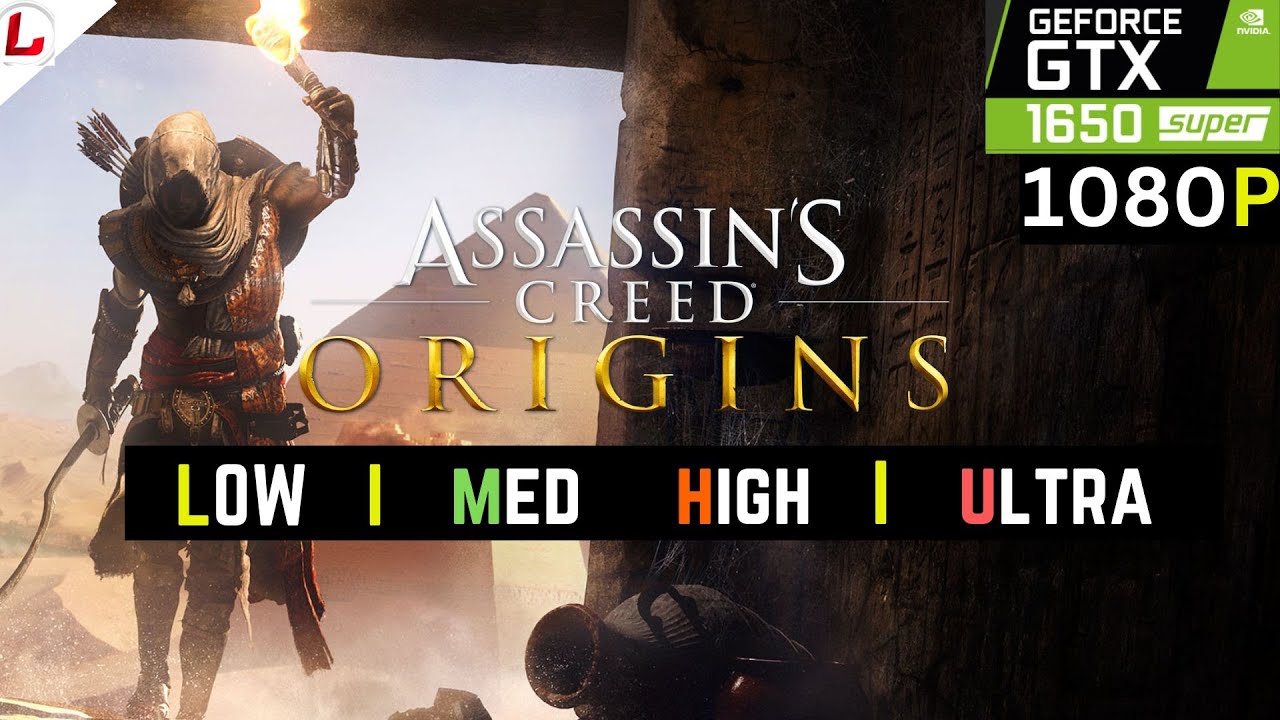 Assassin's Creed Origins Gameplay &ndash; Is GTX 1650 Super Enough? 1080p All Settings