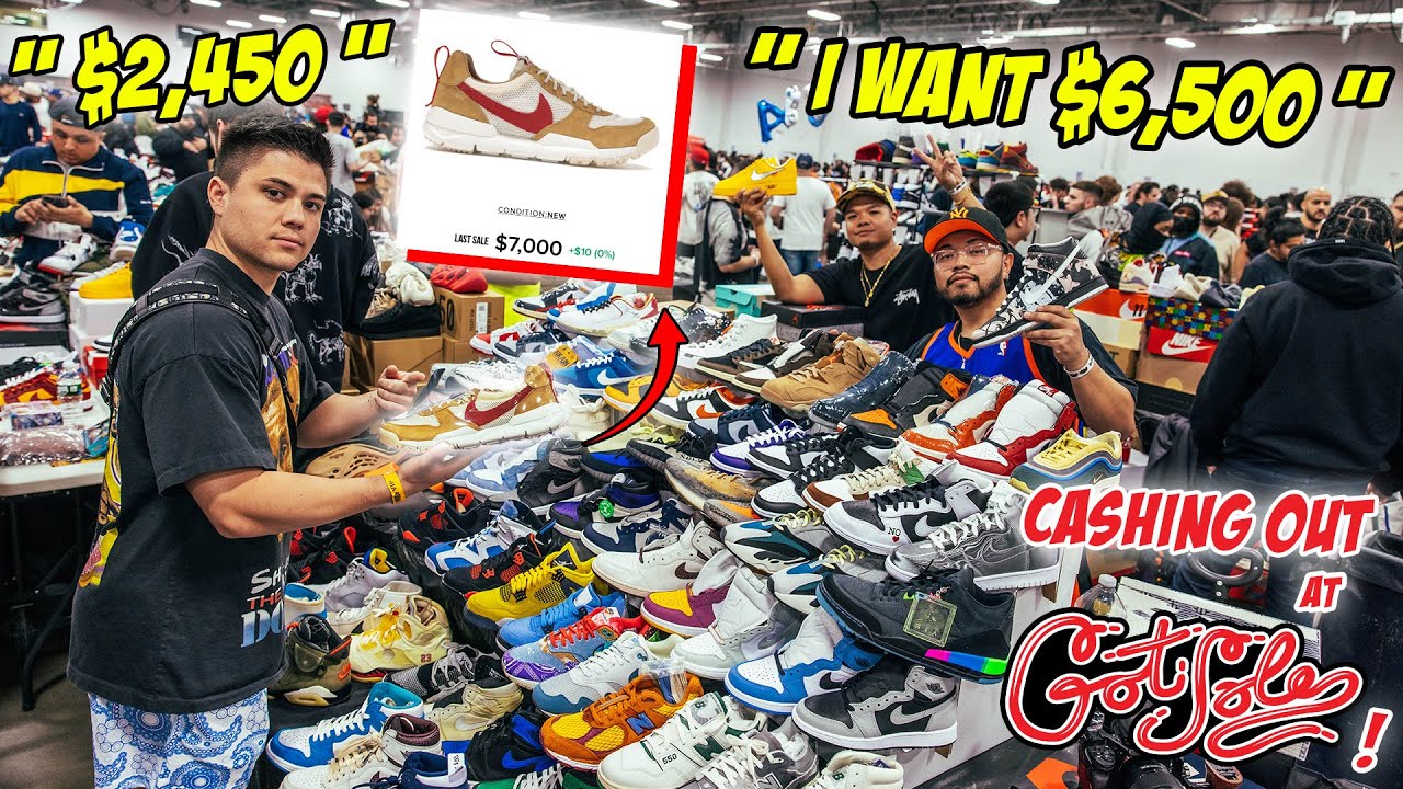 CASHING OUT AT NEW YORK'S BIGGEST SNEAKER EVENT! *$20,000 Spent at Got Sole Shoe Convention*
