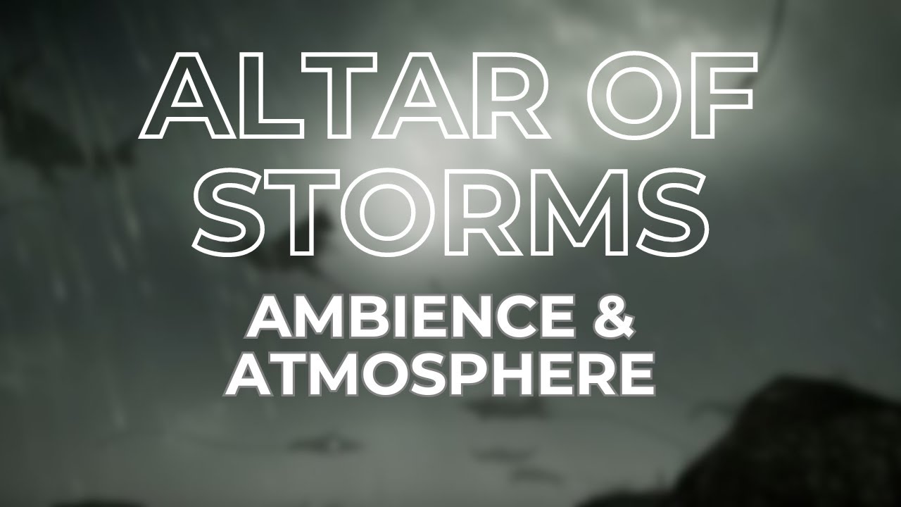 Ambient Souls - Altar of Storms | One Hour of Demon's Souls Remake (PS5) Ambience and Atmosphere