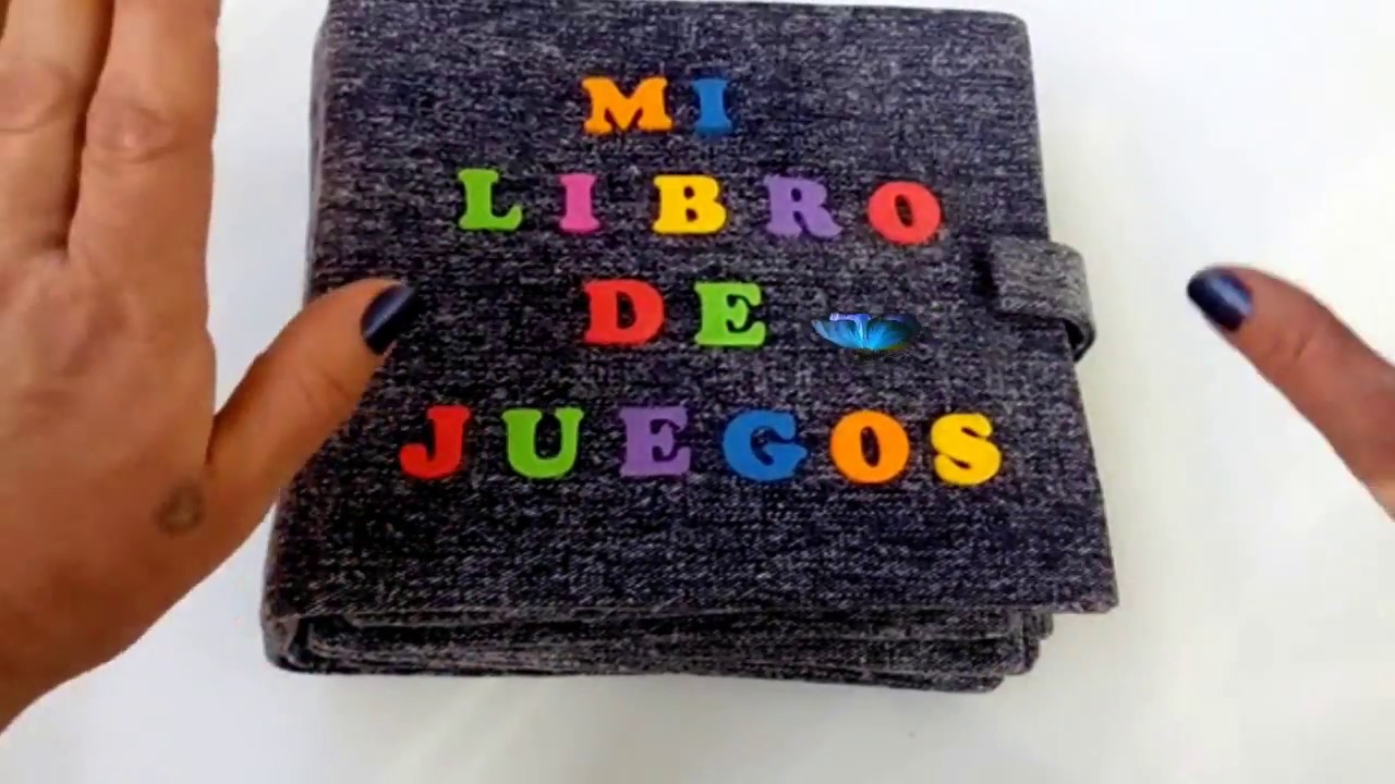 📓IDEAS LIBRO de JUEGOS/LIBRO SENSORIAL/ GAME BOOK/SENSORY BOOK