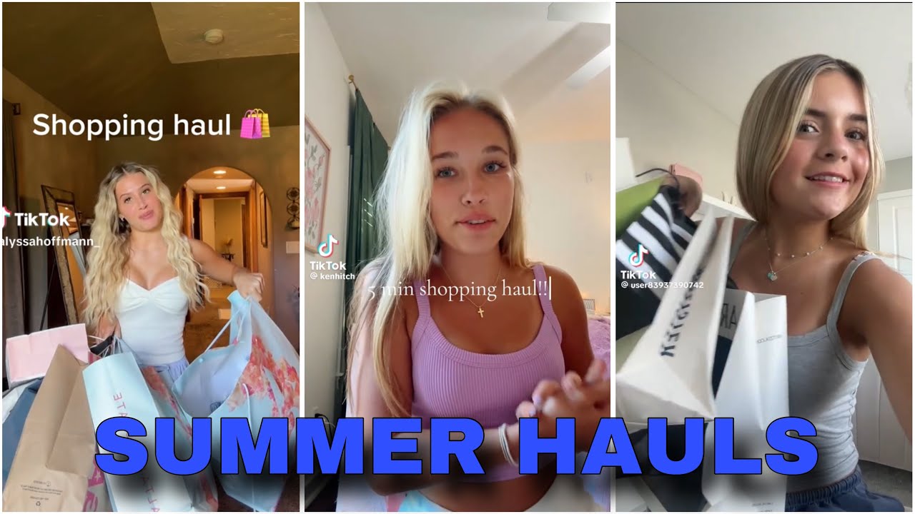 30 MINUTE SUMMER TIKTOK HAUL COMPILATION #8