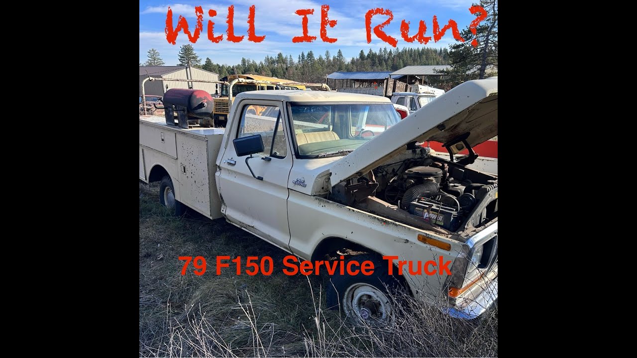 46k original mile 79 Ford Service Truck Revival