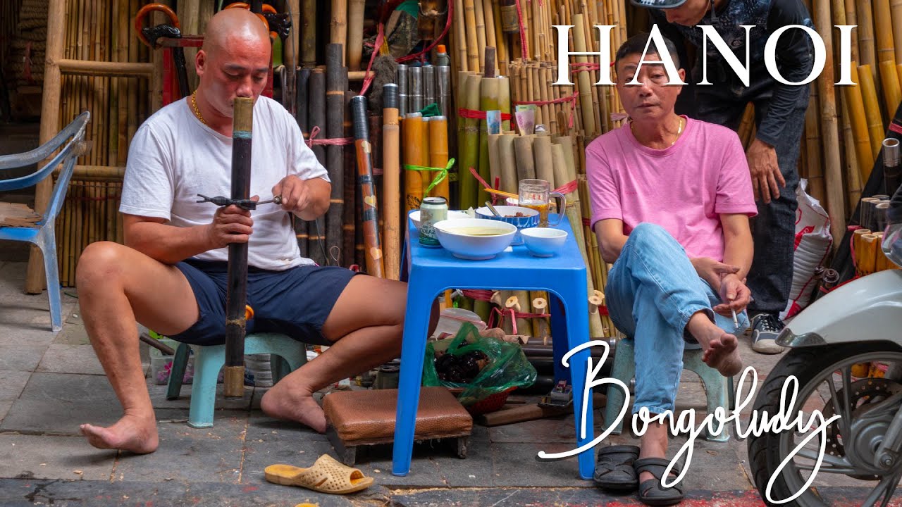 Tu żyje się na ulicy. Hanoi, Wietnam.