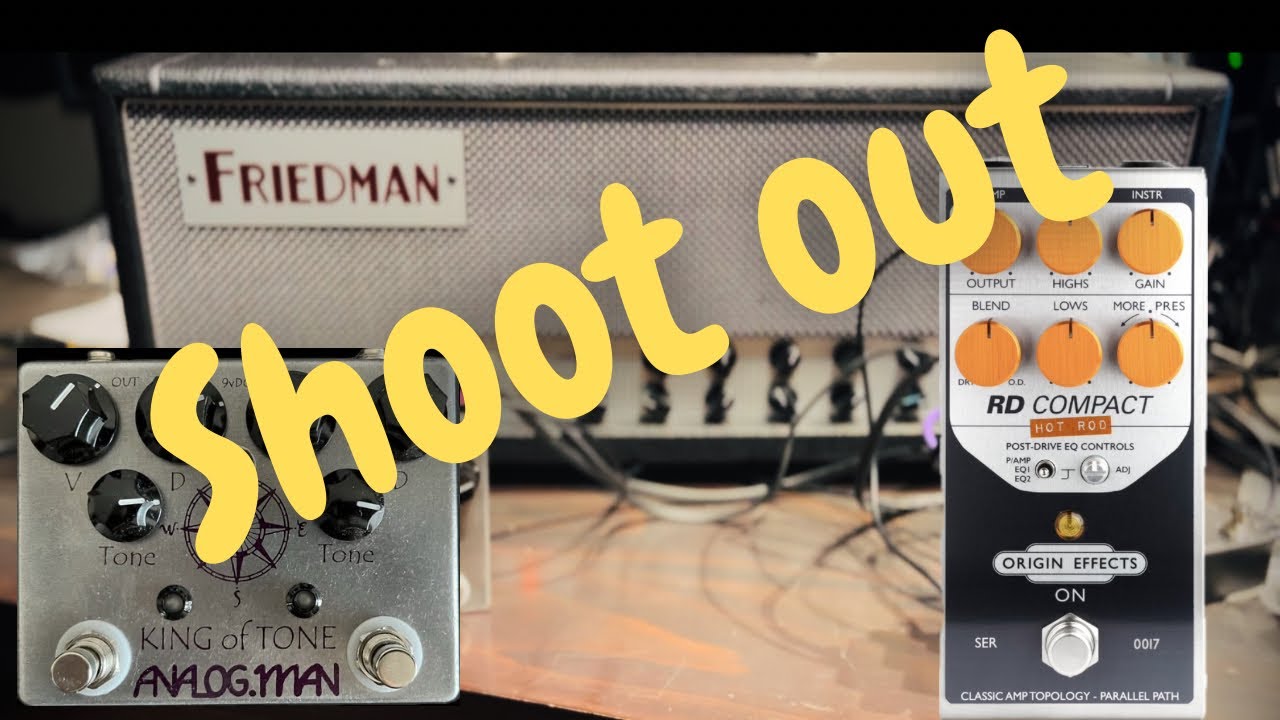 Friedman Twin Sister l King of Tone & Revival Drive compact Hot Rod