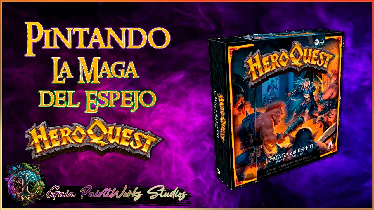 [BROMA] PINTANDO🎨 LA MAGA DEL ESPEJO HeroQuest 2023