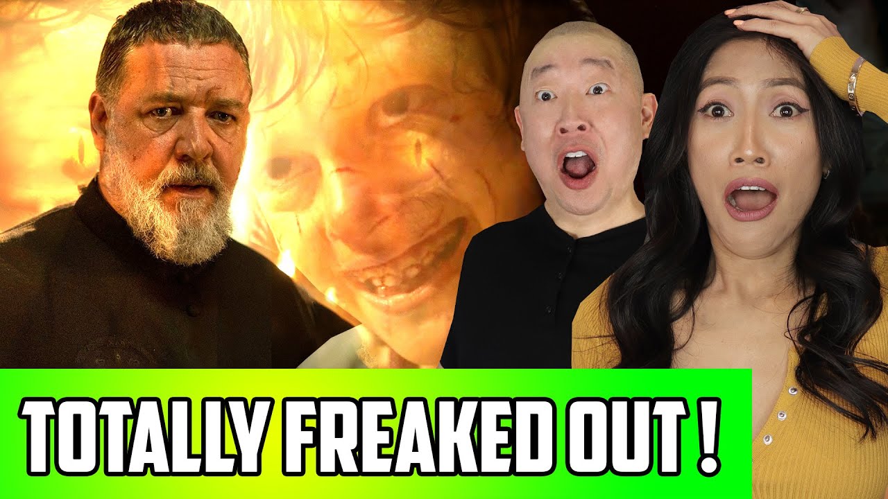 The Pope's Exorcist Trailer Reaction | She's Screaming Like A Demon