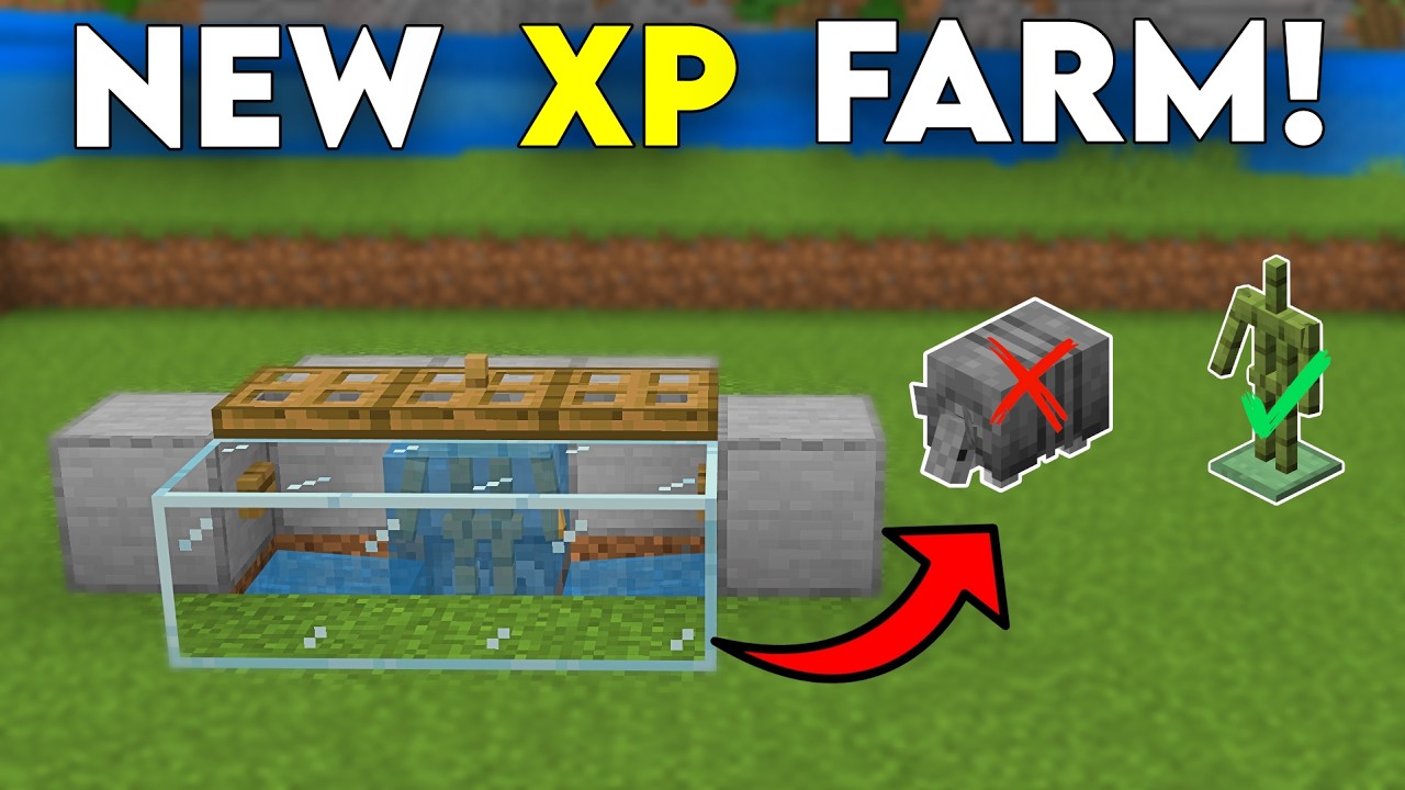 NEW BEST EVER XP FARM in Minecraft Bedrock! (26.1+)