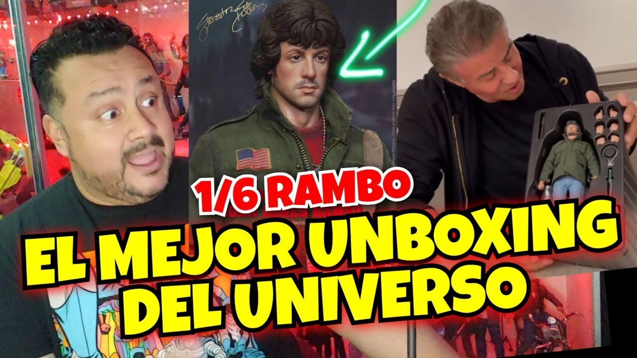 1/6 RAMBO FIRST BLOOD OFICIAL DE STALLONE