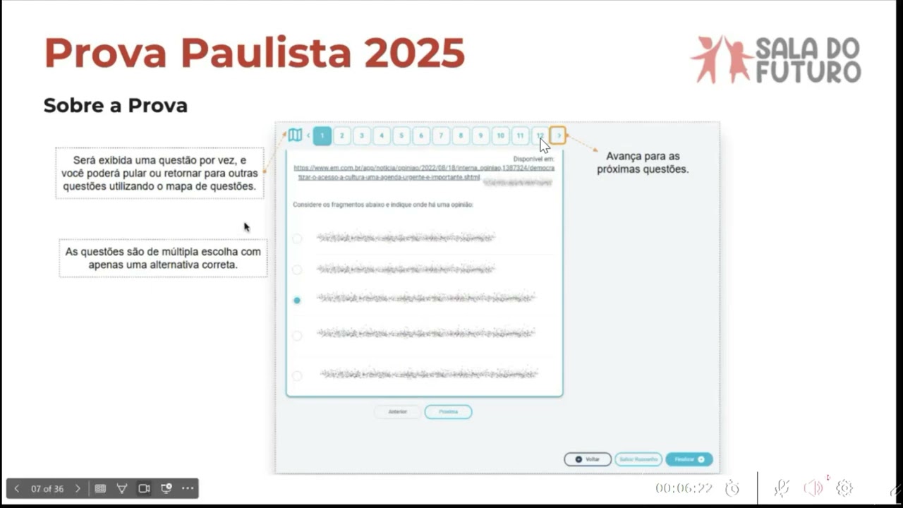 Resumo: Prova Paulista 2025: Novidades e Mudanças #v01 25