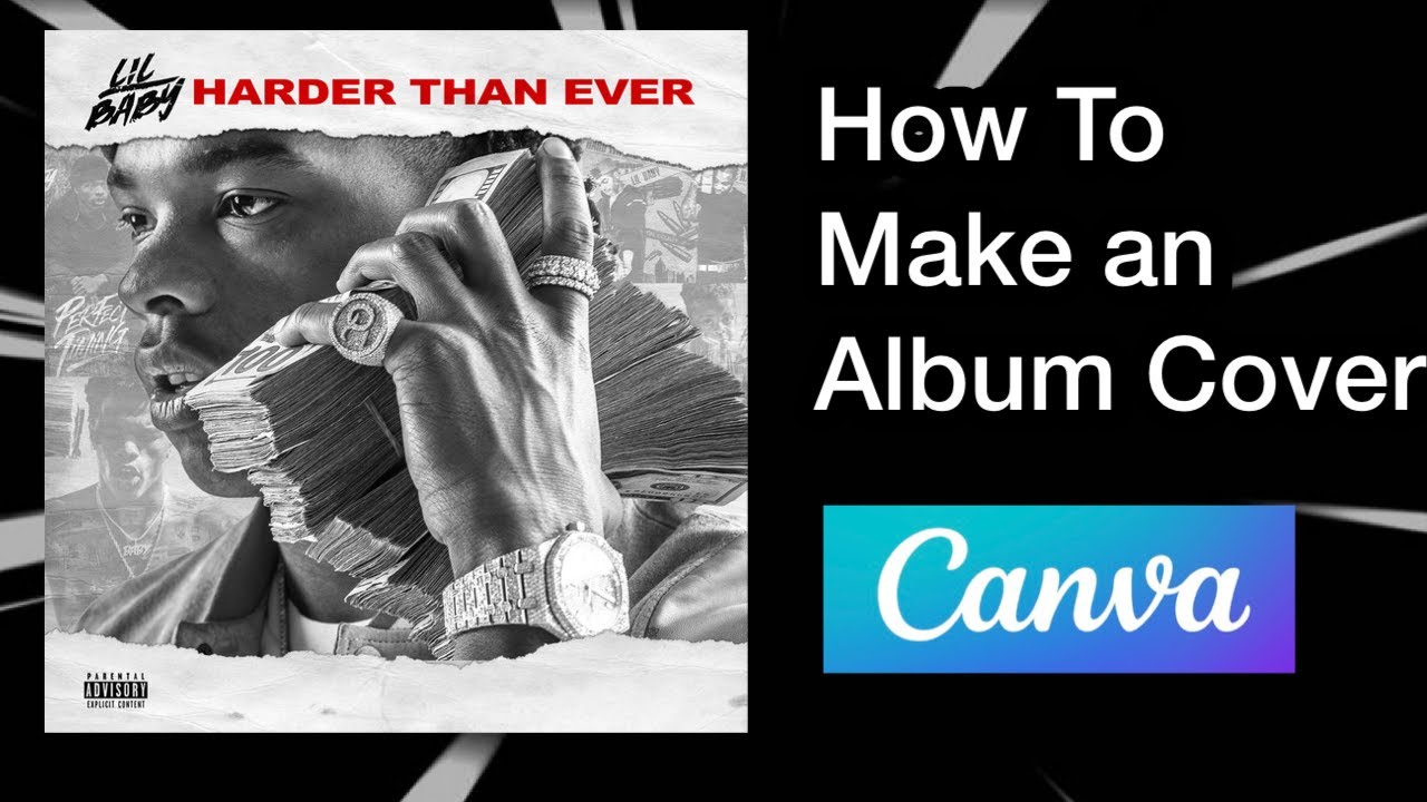 HOW TO MAKE YOUR OWN ALBUM COVER USING CANVA
