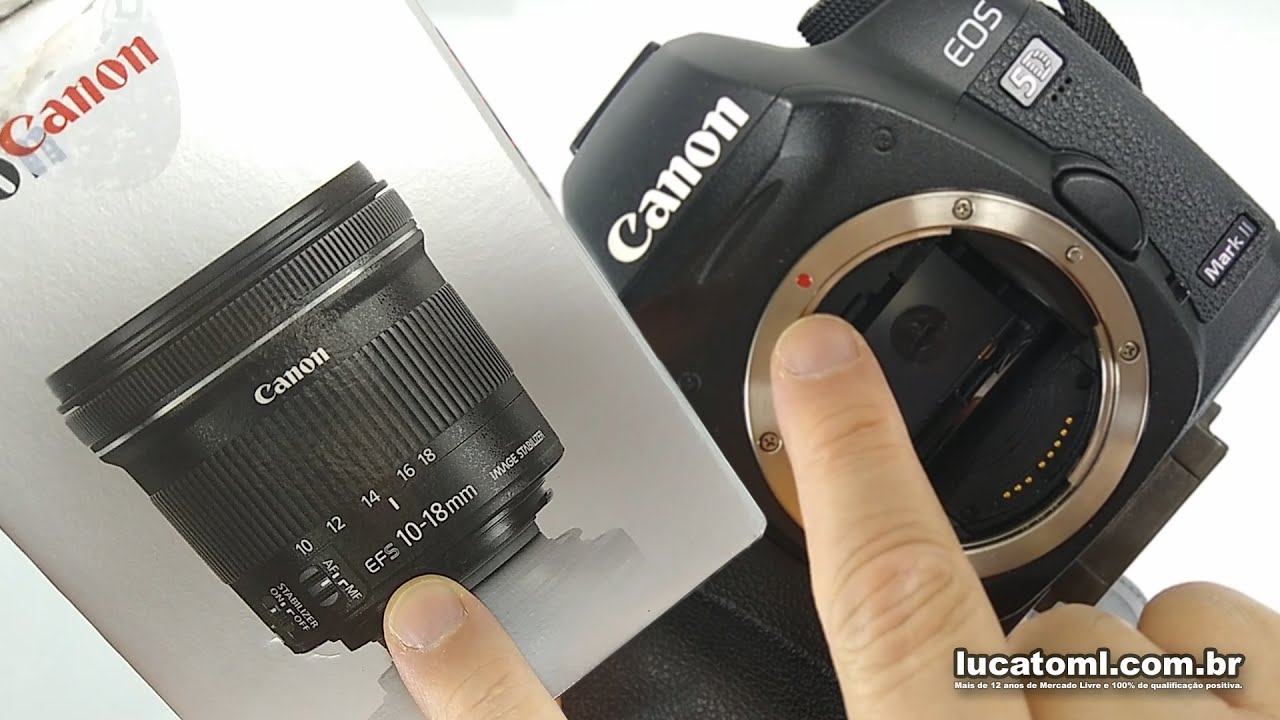 Como usar lente EFS em Full Frame? APS-C EFS para FullFrame EF - Baioneta só para Lente EFs 10-18mm