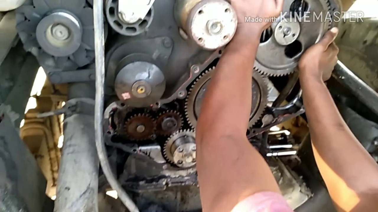 How To Engine Timming Set Of Tata Commins 6BT Engine, By Mechanic Gyan,