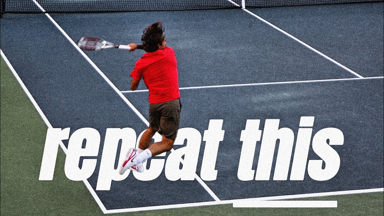 Roger Federer's FOREHAND in Under 2 Minutes