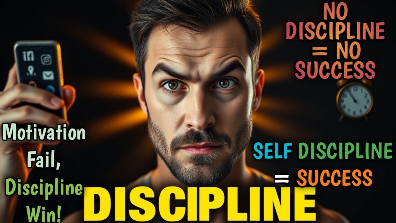 #Self Discipline: सफलता की असली चाबी | Motivation नहीं, Discipline ज़रूरी है | Hindi Motivational