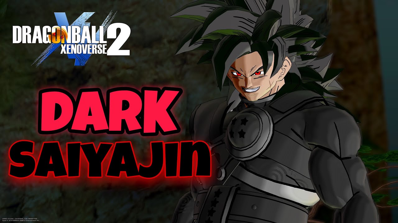 BUILD DARK SAIYAJIN MALE BROKEN LVL 180 DRAGON BALL XENOVERSE 2