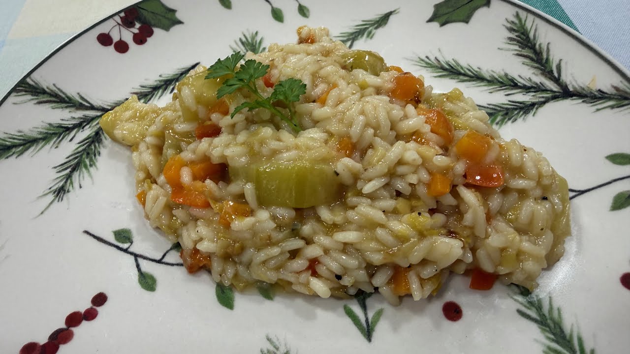 Risotto de verdures