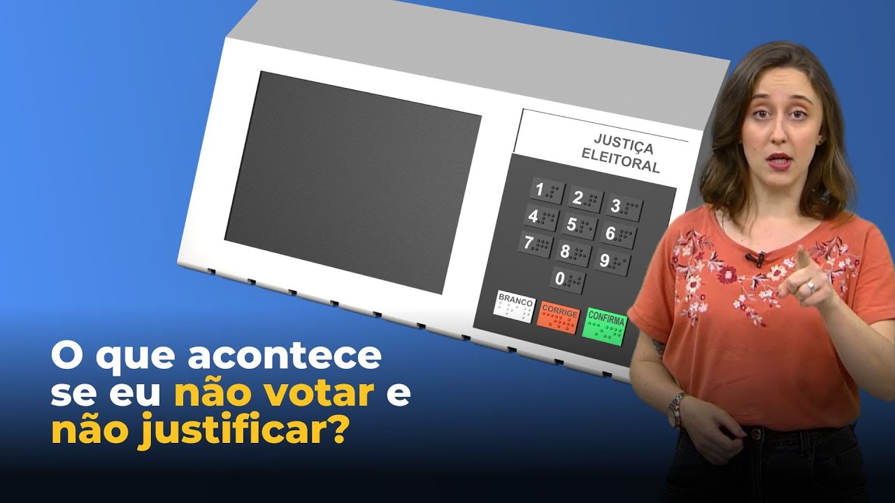 O que acontece se eu não votar e não justificar?
