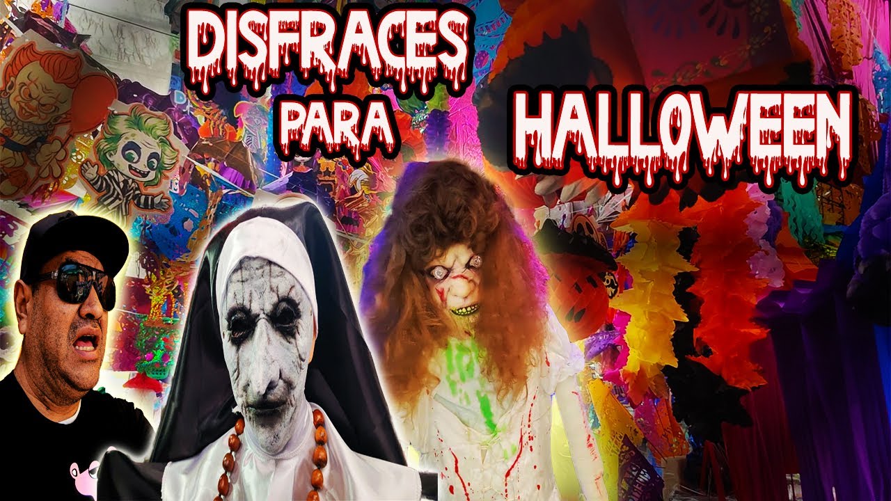 DISFRACES ÚNICOS para HALLOWEEN 🎃2024  para niños y adultos.. 