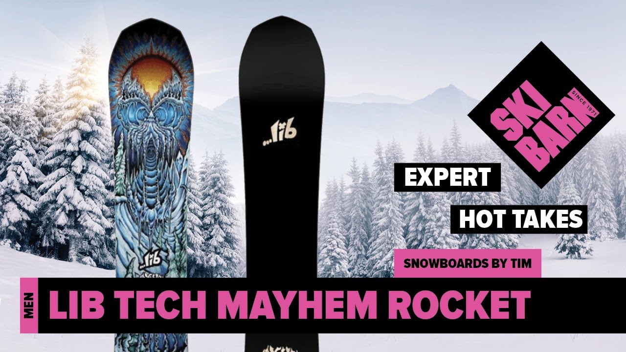 Lib Tech Men's Mayhem Rocket Snowboard 2025
