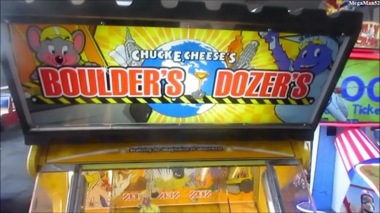 Chuck E. Cheese Branded Arcade Games