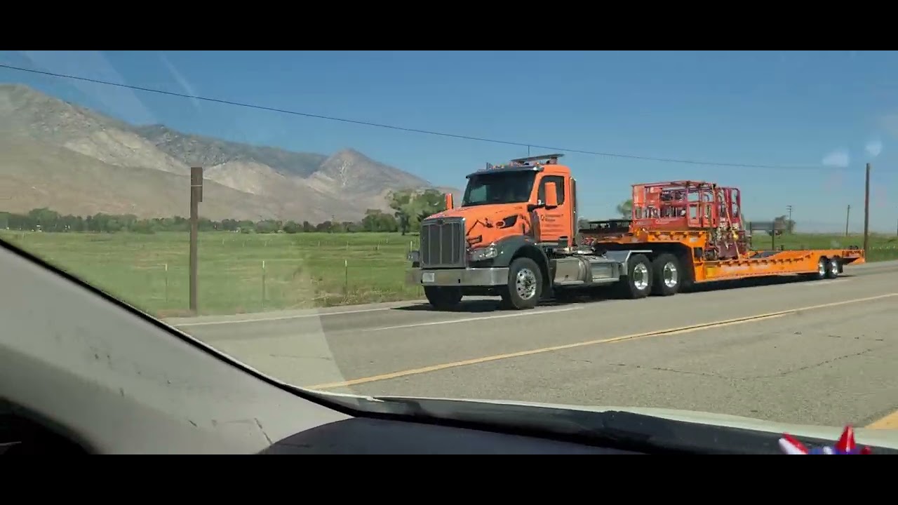 Driving to Bishop California