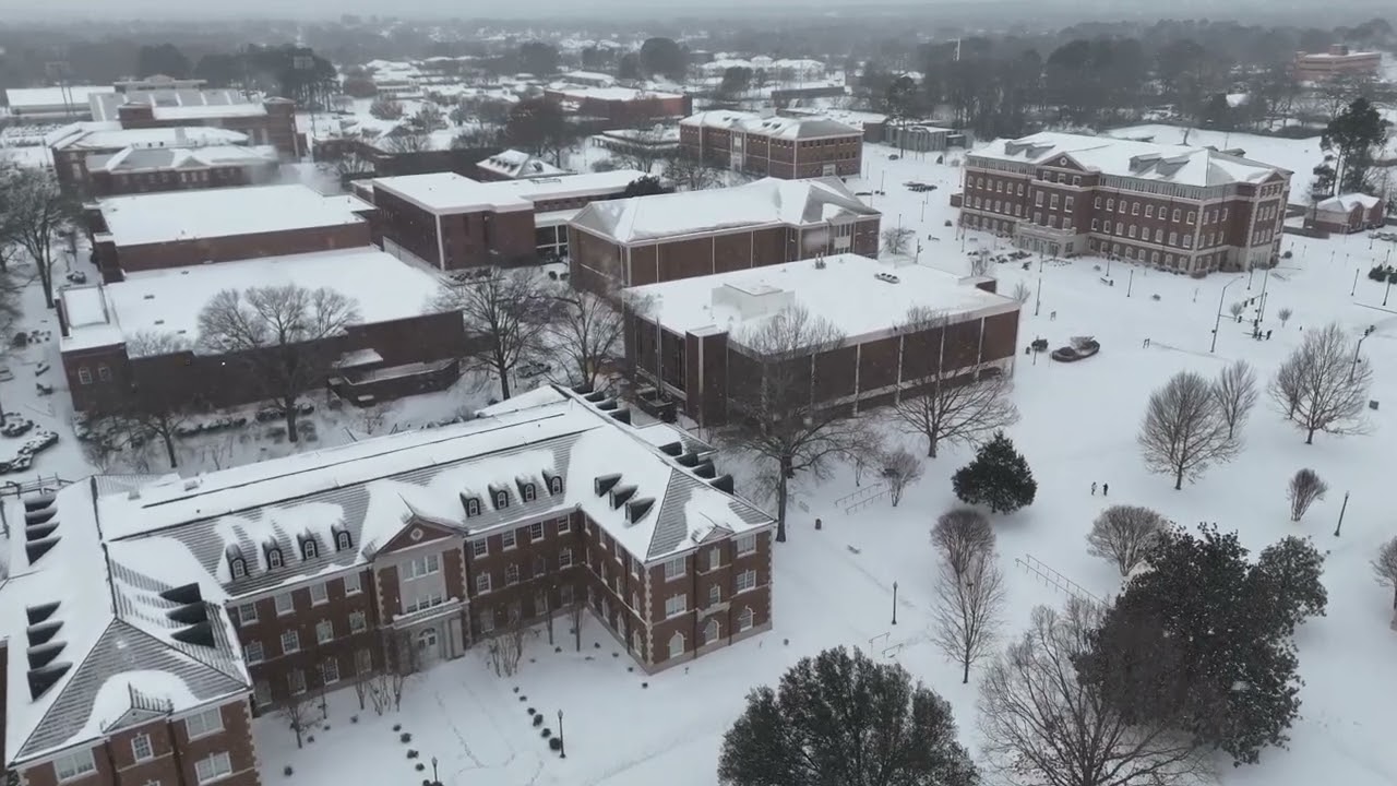 Sky7 Drone captures historic winter storm across Arkansas