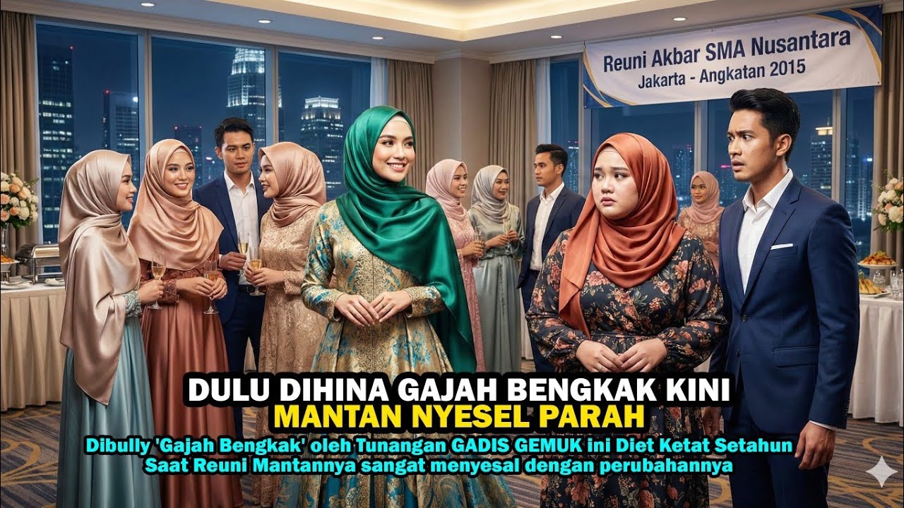 DIHINA GAJAH BENGKAK GADIS INI DIET 1 TAHUN DAN BIKIN MANTAN NYESEL PAS REUNI!