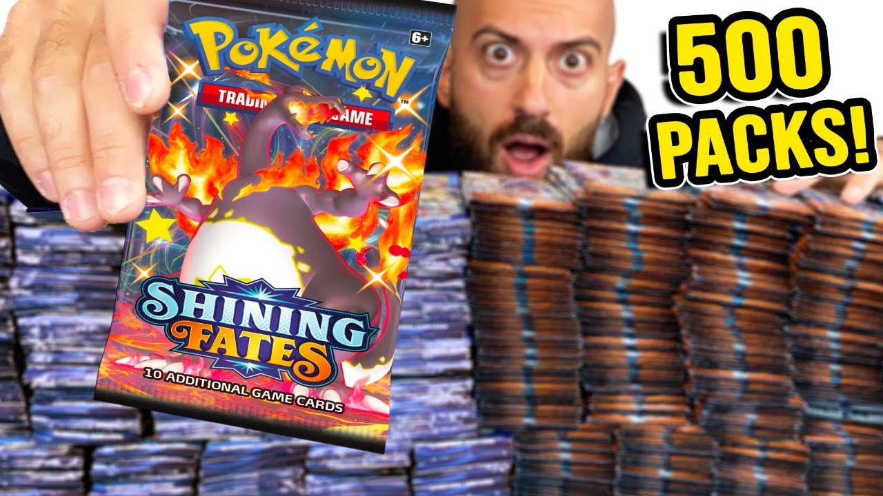 BIGGEST SHINING FATES Pokemon Cards Opening EVER!