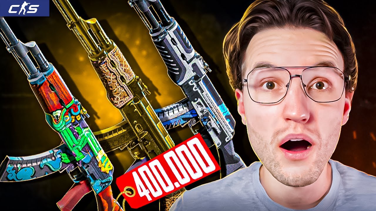 ВЫБИЛ 3 ЛЕГЕНДАРНЫХ АК-47 СТОИМОСТЬЮ 400.000 (CS2)