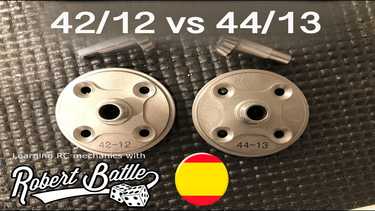 Robert Batlle tutorial - Que corona/piñon usar en nuestros Mugen MBX8!