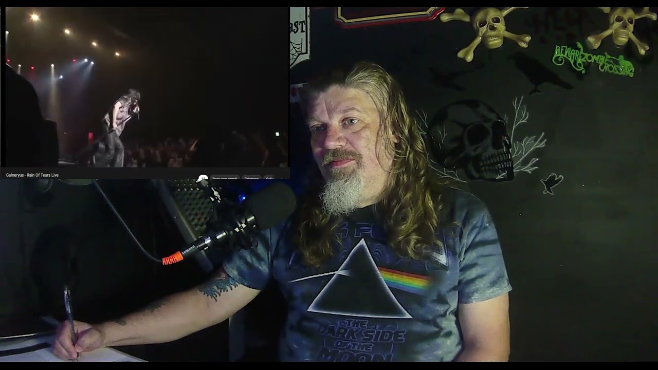 The Music God Reacts FIRST TIME HEARING Galneryus Rain of Tears LIVE