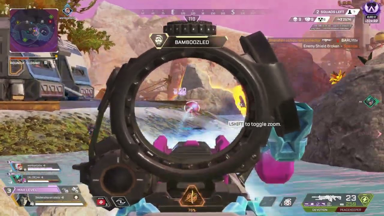 BANNED FROM APEX